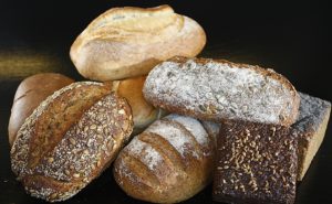 Imagen de panes, que contienen gluten. El gluten es un agente alérgeno muy común