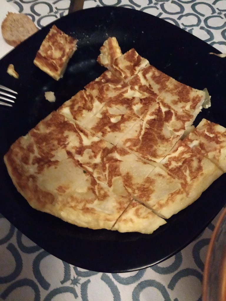 Tortilla de patatas para blw